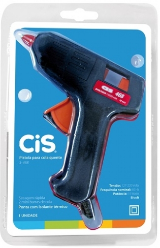 Aplicador Modelo Pistola Para Cola de Silicone Pequena Cis-S468