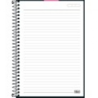 Caderno Neon Rosa : Universitário Capa Plástica