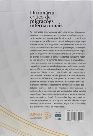 Dicionário crítico de migrações internacionais