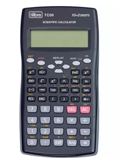 Calculadora científica Uma calculadora de nível Maths Kit 2 linhas  Engenharia Calculadora Científica Material escolar Conjuntos de papelaria  para o